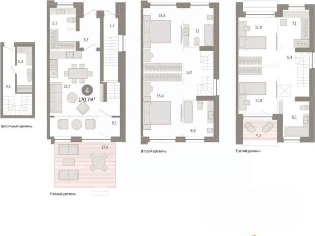 Квартира продажа в Тюмень, Тюменская область