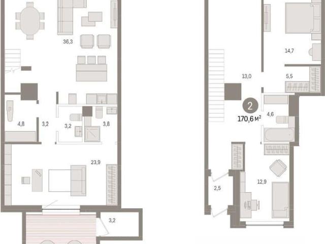 Квартира продажа в Тюмень, Тюменская область