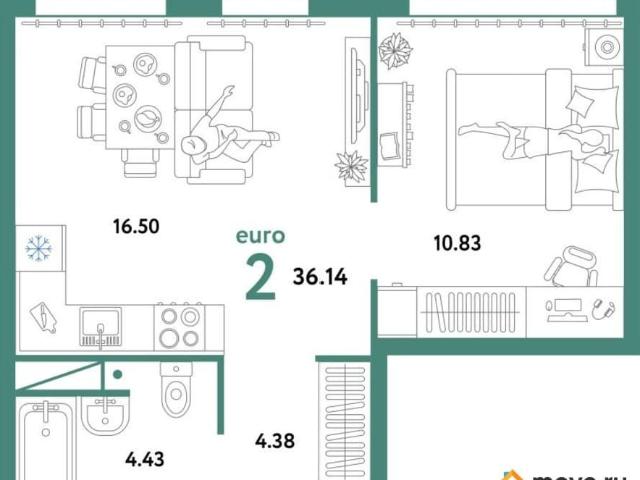Квартира продажа в Тюмень, Тюменская область