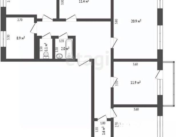 Квартира продажа в Тюмень, Тюменская область