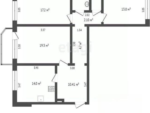 Квартира продажа в Тюмень, Тюменская область