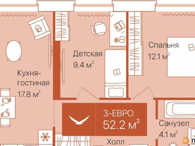 Квартира продажа в Тюмень, Тюменская область