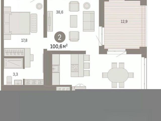 Квартира продажа в Тюмень, Тюменская область