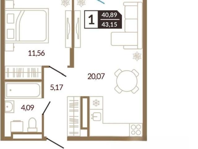Квартира продажа в Тюмень, Тюменская область