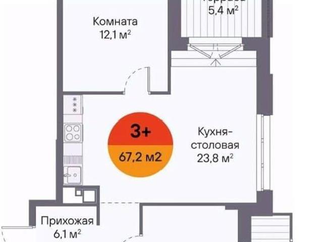 Квартира продажа в Тюмень, Тюменская область