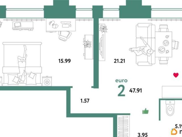 Квартира продажа в Тюмень, Тюменская область