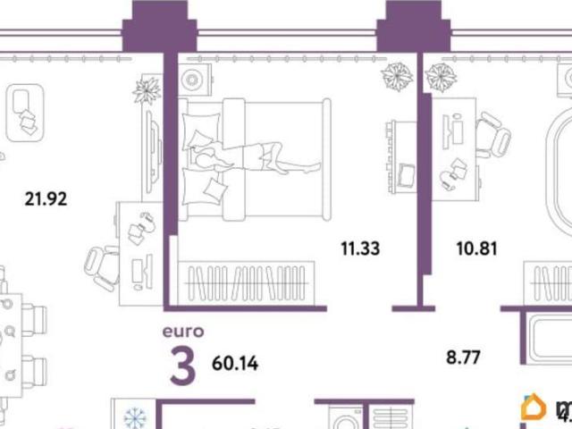 Квартира продажа в Тюмень, Тюменская область