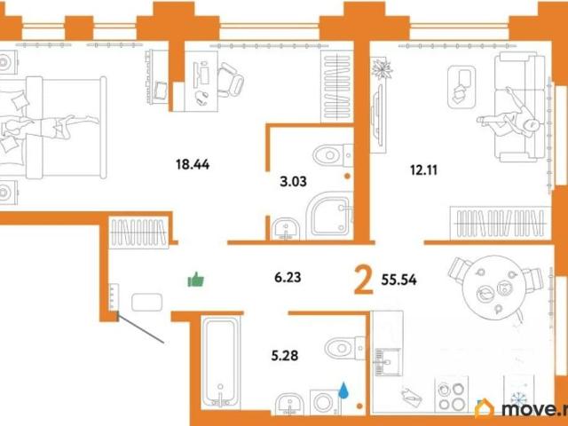 Квартира продажа в Тюмень, Тюменская область