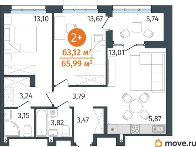 Квартира продажа в Тюмень, Тюменская область