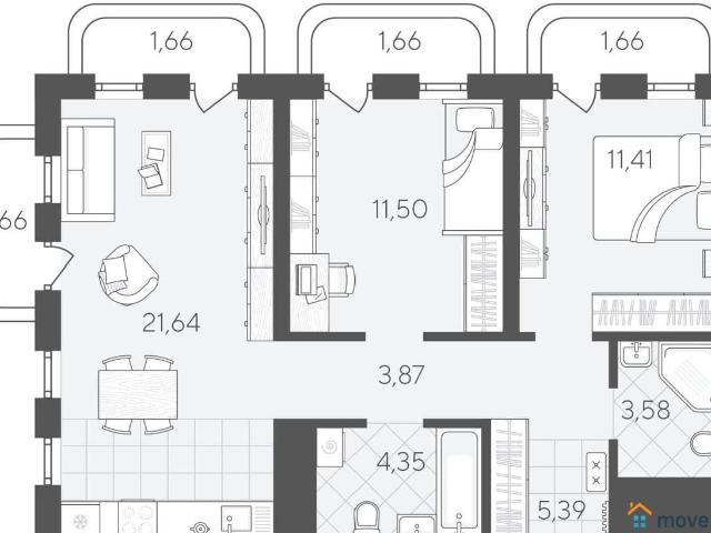 Квартира продажа в Тюмень, Тюменская область
