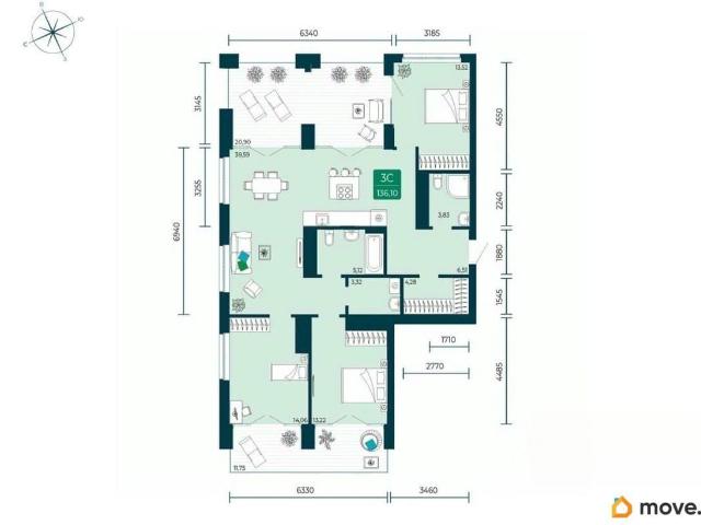 Квартира продажа в Тюмень, Тюменская область