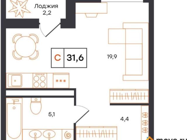 Квартира продажа в Тюмень, Тюменская область