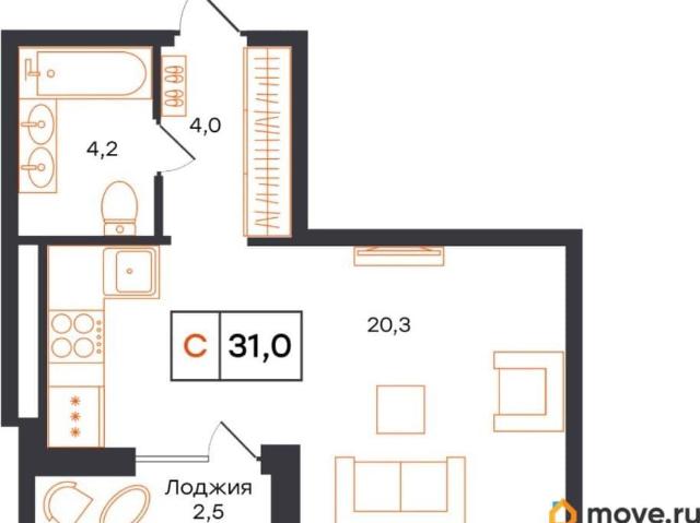 Квартира продажа в Тюмень, Тюменская область