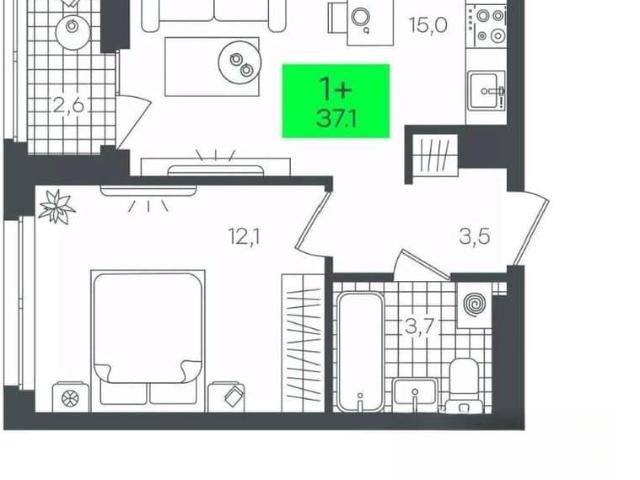 Квартира продажа в Тюмень, Тюменская область