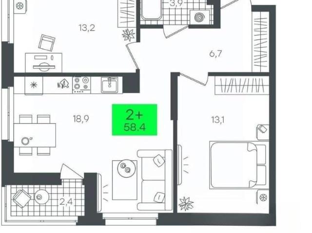 Квартира продажа в Тюмень, Тюменская область