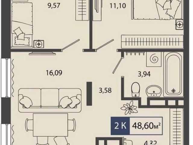 Квартира продажа в Тюмень, Тюменская область