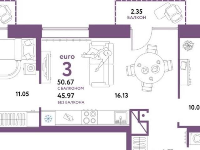 Квартира продажа в Тюмень, Тюменская область