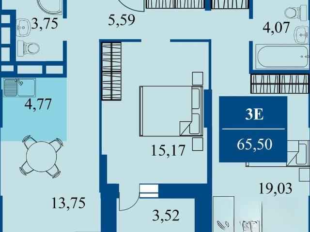 Квартира продажа в Тюмень, Тюменская область