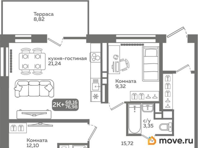 Квартира продажа в Тюмень, Тюменская область