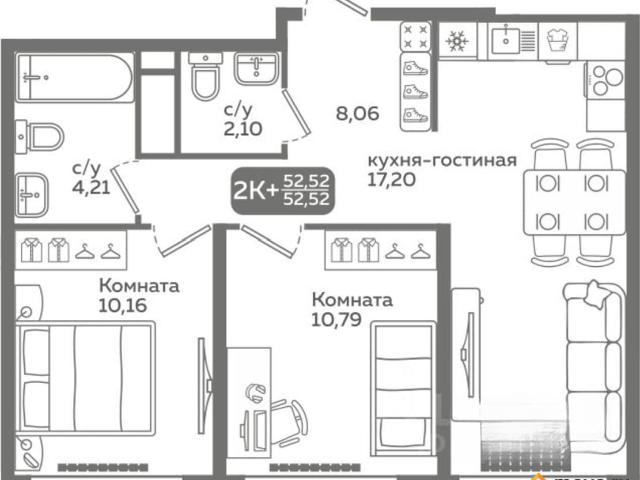Квартира продажа в Тюмень, Тюменская область