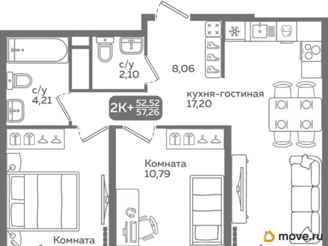 Квартира продажа в Тюмень, Тюменская область