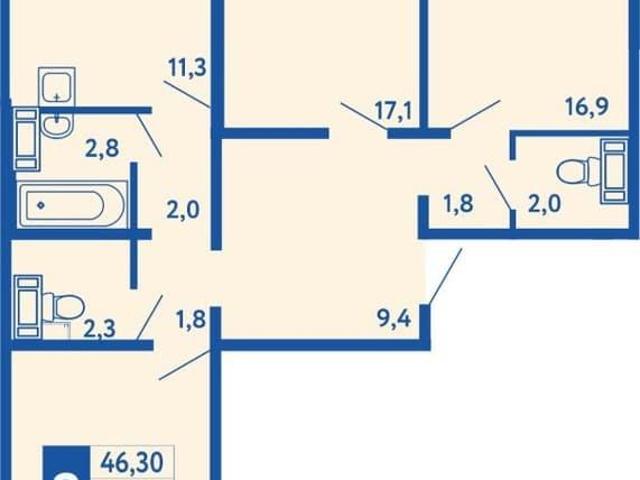 Квартира продажа в Уфа, Башкортостан Респ