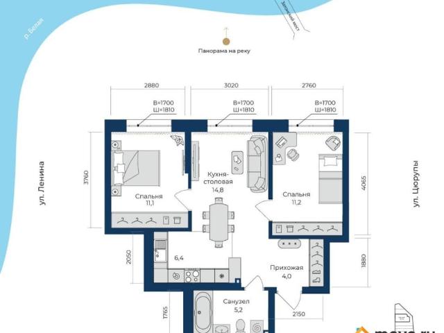 Квартира продажа в Уфа, Башкортостан Респ