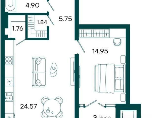 Квартира продажа в Уфа, Башкортостан Респ