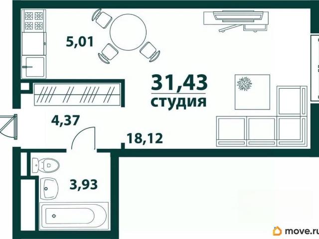 Квартира продажа в 19-й микрорайон, Ульяновск