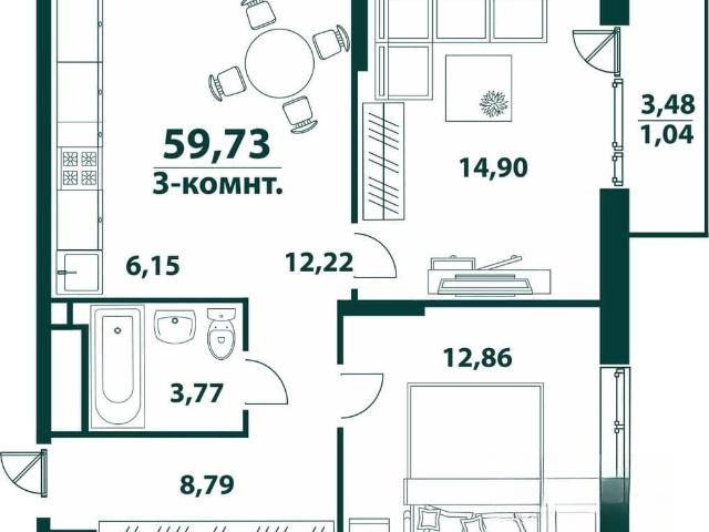 Квартира продажа в Засвияжский район, Ульяновск