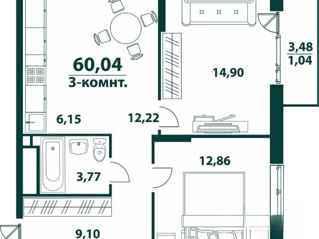 Квартира продажа в Засвияжский район, Ульяновск