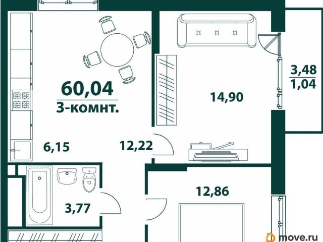 Квартира продажа в Засвияжский район, Ульяновск