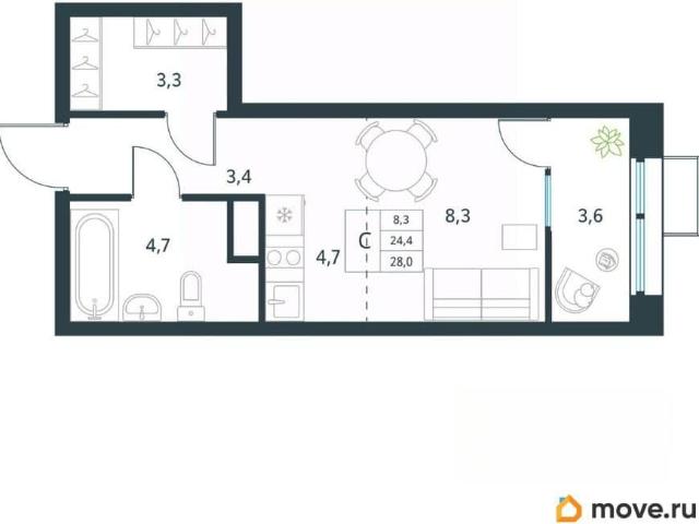 Квартира продажа в Сосновый, Улан-Удэ