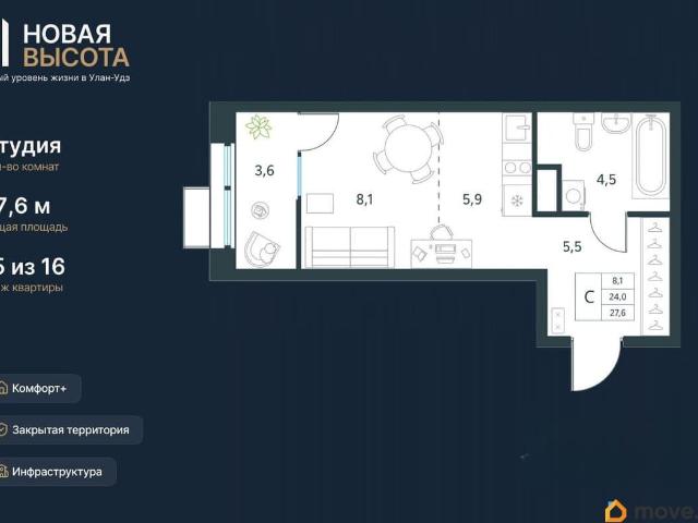 Квартира продажа в Улан-удэ