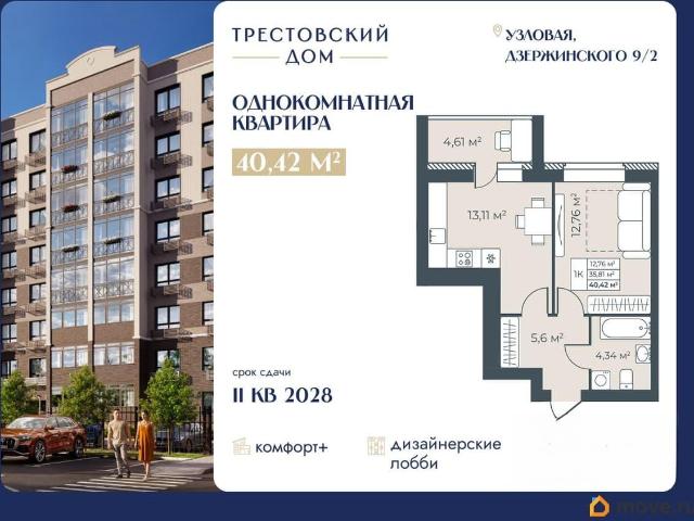 Квартира продажа в Узловая, Тульская область