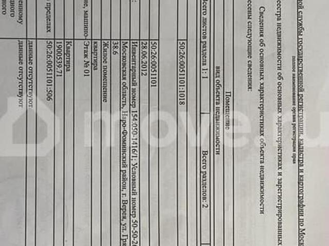Квартира продажа в Верея, Кабардино-Балкарская Республика