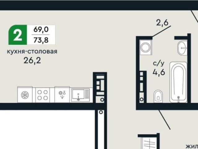 Квартира продажа в Верхняя Пышма, Свердловская область