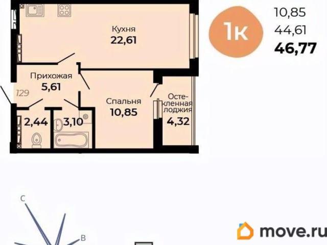 Квартира продажа в Верхняя Пышма, Свердловская область