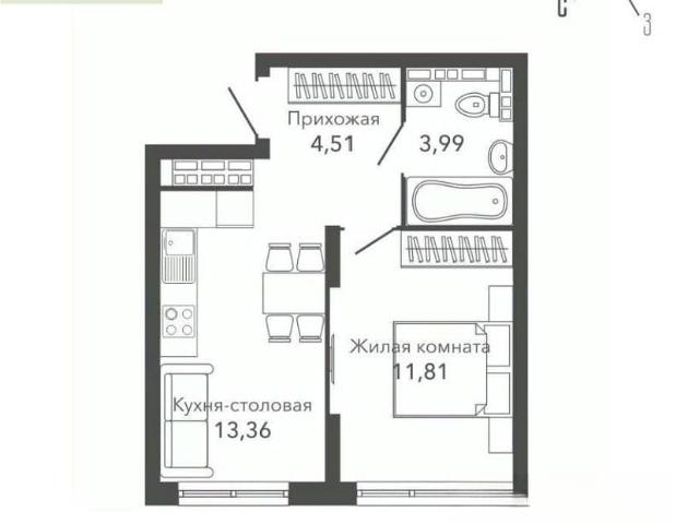 Квартира продажа в Верхняя Пышма, Свердловская область