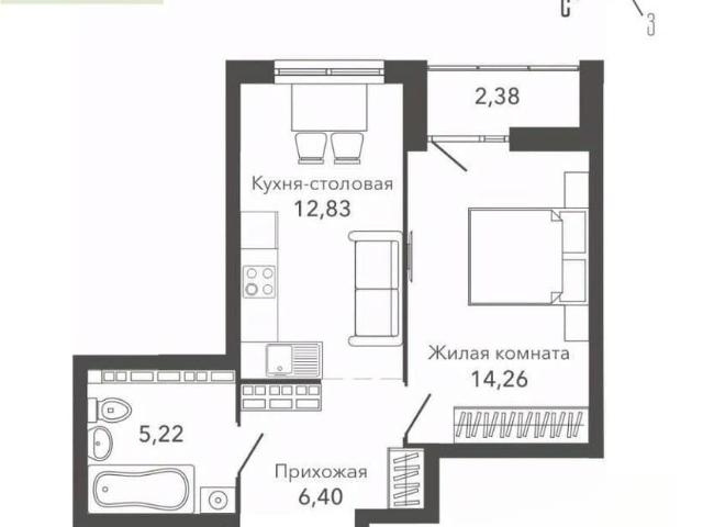 Квартира продажа в Верхняя Пышма, Свердловская область