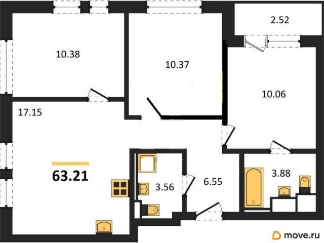 Квартира продажа в Октябрьский район, Владимир