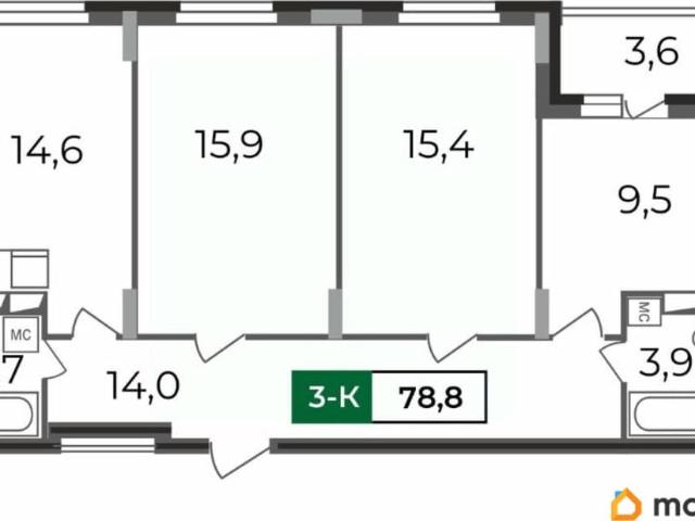 Квартира продажа в Октябрьский район, Владимир