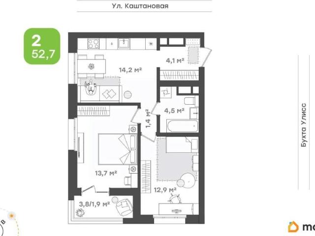 Квартира продажа в Владивосток, Приморский Край