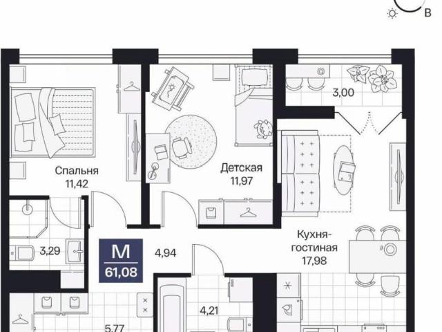 Квартира продажа в Волгоград, Волгоградская Обл