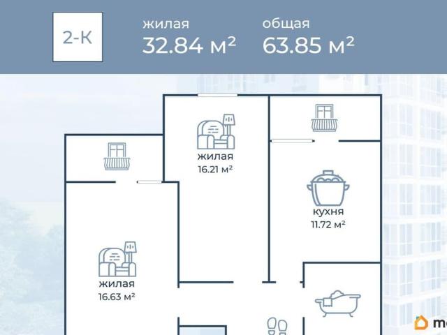 Квартира продажа в Волгоград, Волгоградская Обл