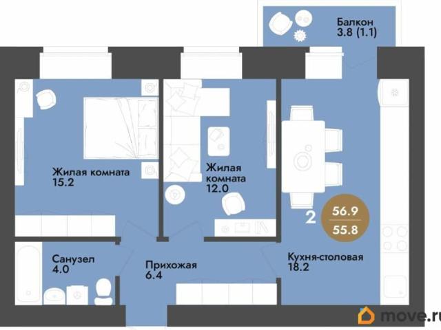 Квартира продажа в Вологда, Вологодская область