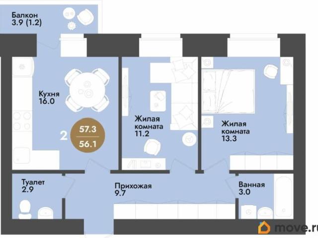 Квартира продажа в Вологда, Вологодская область