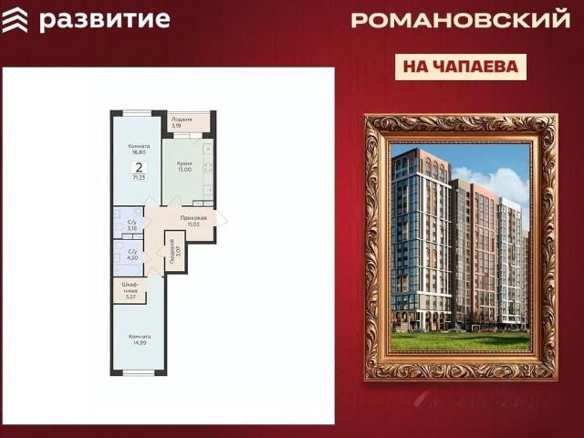 Квартира продажа в Военный городок имени М. В. Фрунзе, Воронеж