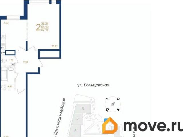 Квартира продажа в Воронеж, Воронежская область