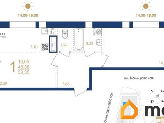 Квартира продажа в Воронеж, Воронежская область